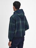 Barbour Brough Woven Tartan Hoodie, Multi