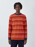 Barbour Tomorrow's Archive Malcolm Long Sleeve Striped Cotton T-Shirt