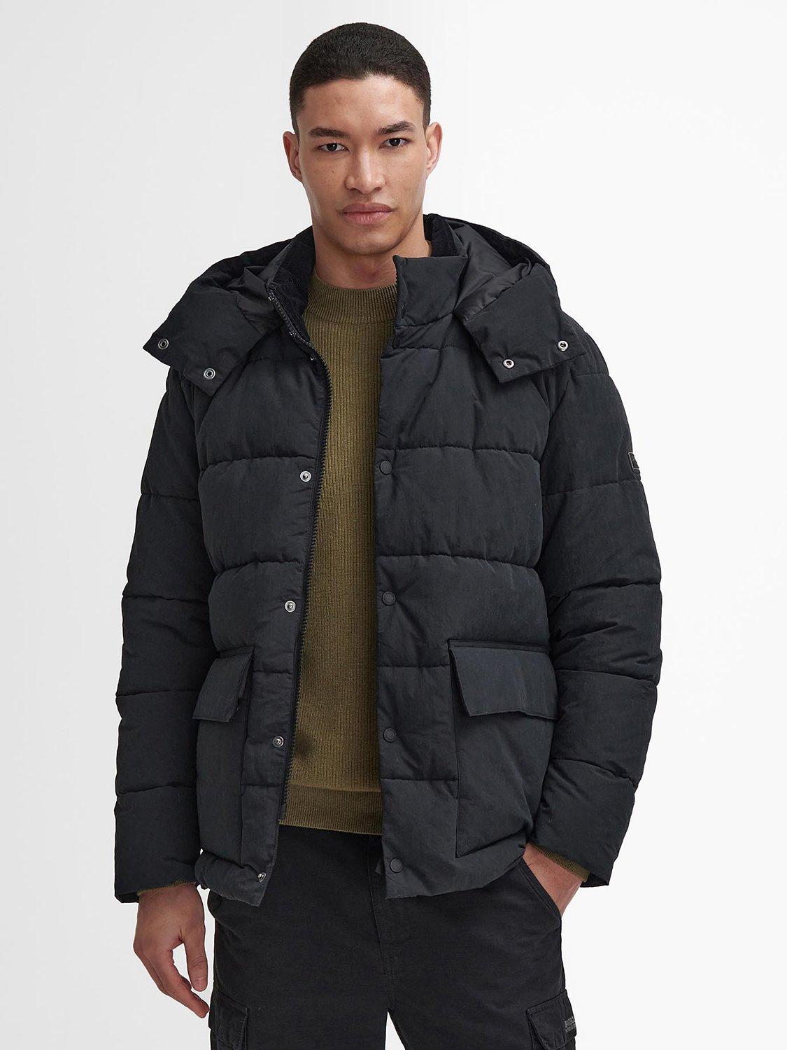 Barbour International Thornham Quilted Jacket Black