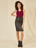 Yumi Sparkle Rib Knit Top