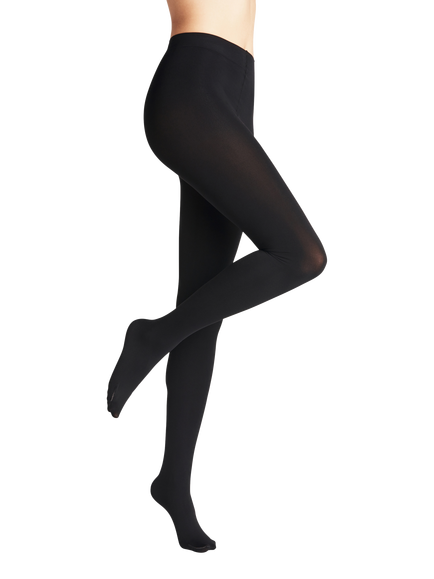 FALKE Pure Matte Opaque 100 Denier Tights, Black, Black