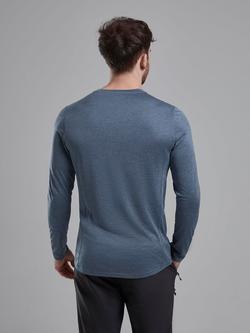 Montane Dart Long Sleeve T-Shirt - view 2, Stone Blue