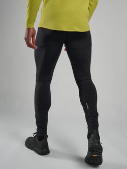 Montane Slipstream Regular Leg Thermal Tights, Black - view 2, Black