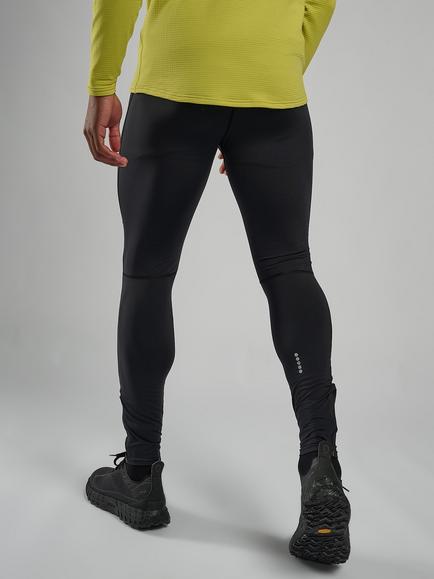 Montane Slipstream Regular Leg Thermal Tights, Black - view 2, Black