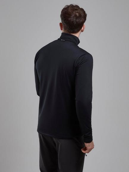 Montane Protium Lightweight Breathable Half Zip Pull On - view 2, Black