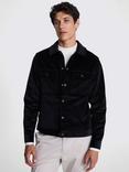 Moss Corduroy Trucker Jacket, Blue