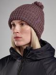 Montane Nev Cable Knit Bobble Beanie, Moonscape