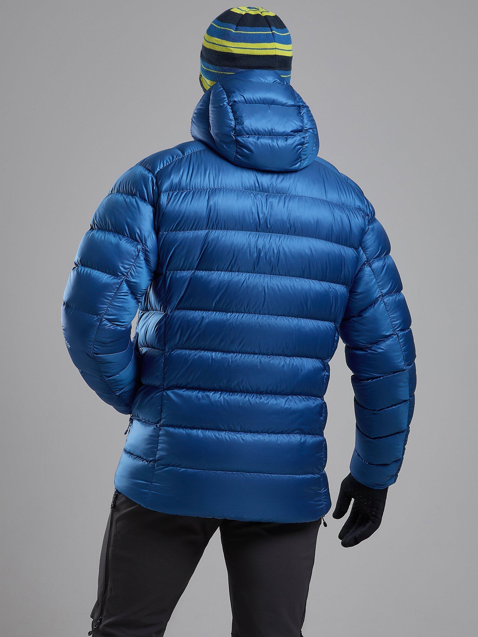 Product image 2 of 9, which shows Montane Anti-Freeze XT Men's Recycled Down Jacket, Neptune Blue, S