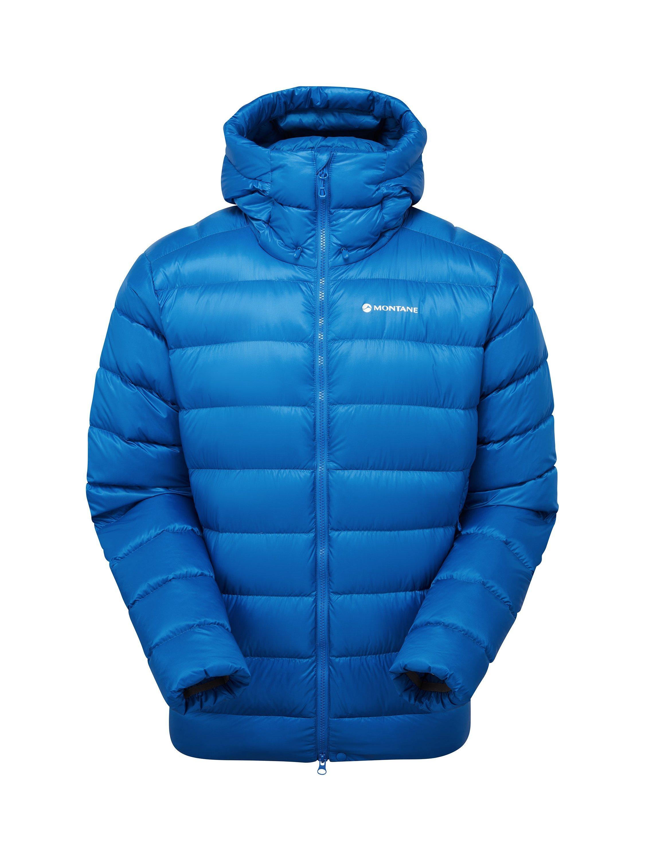 Product image 3 of 9, which shows Montane Anti-Freeze XT Men's Recycled Down Jacket, Neptune Blue, S
