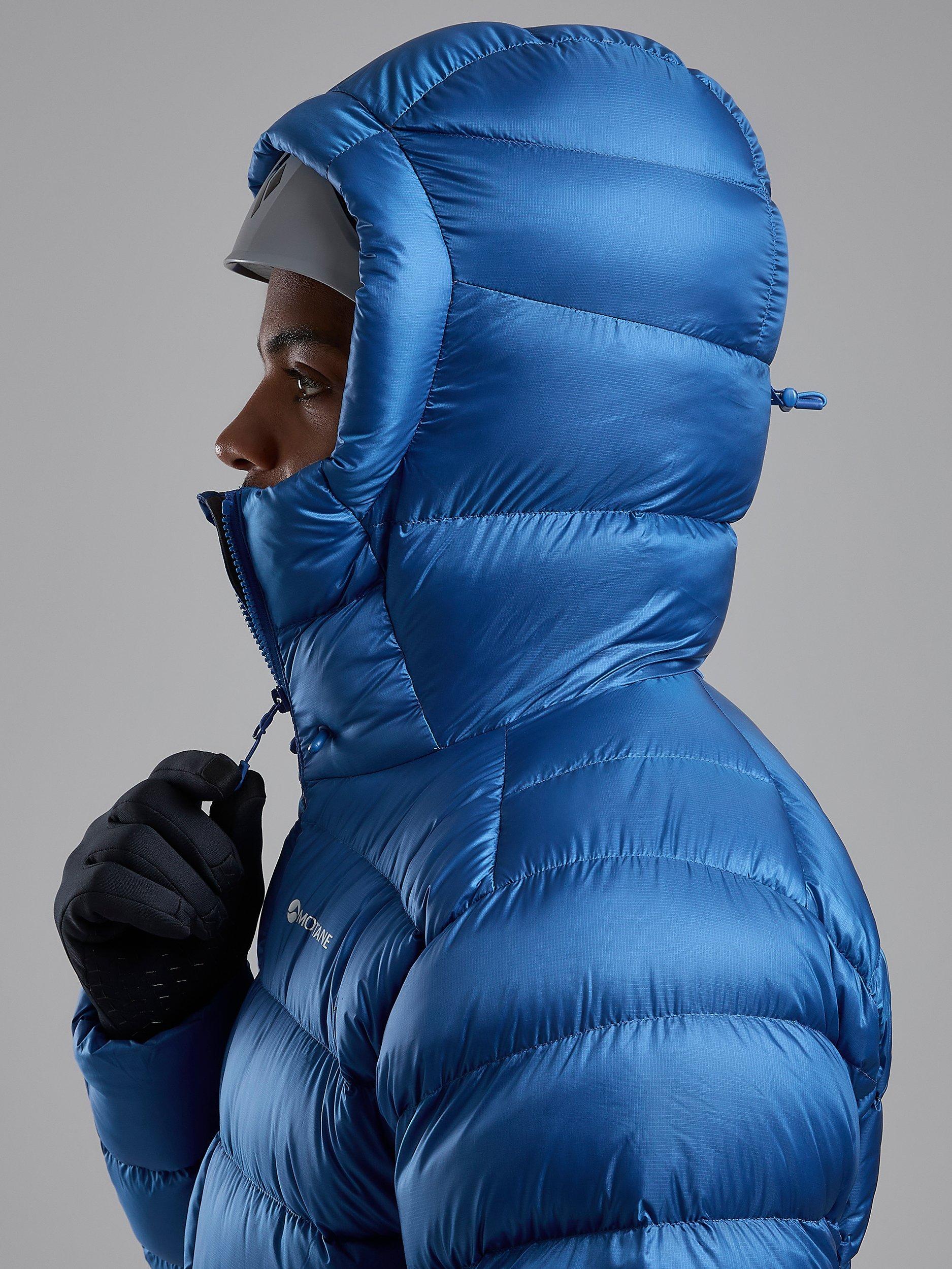 Product image 4 of 9, which shows Montane Anti-Freeze XT Men's Recycled Down Jacket, Neptune Blue, S