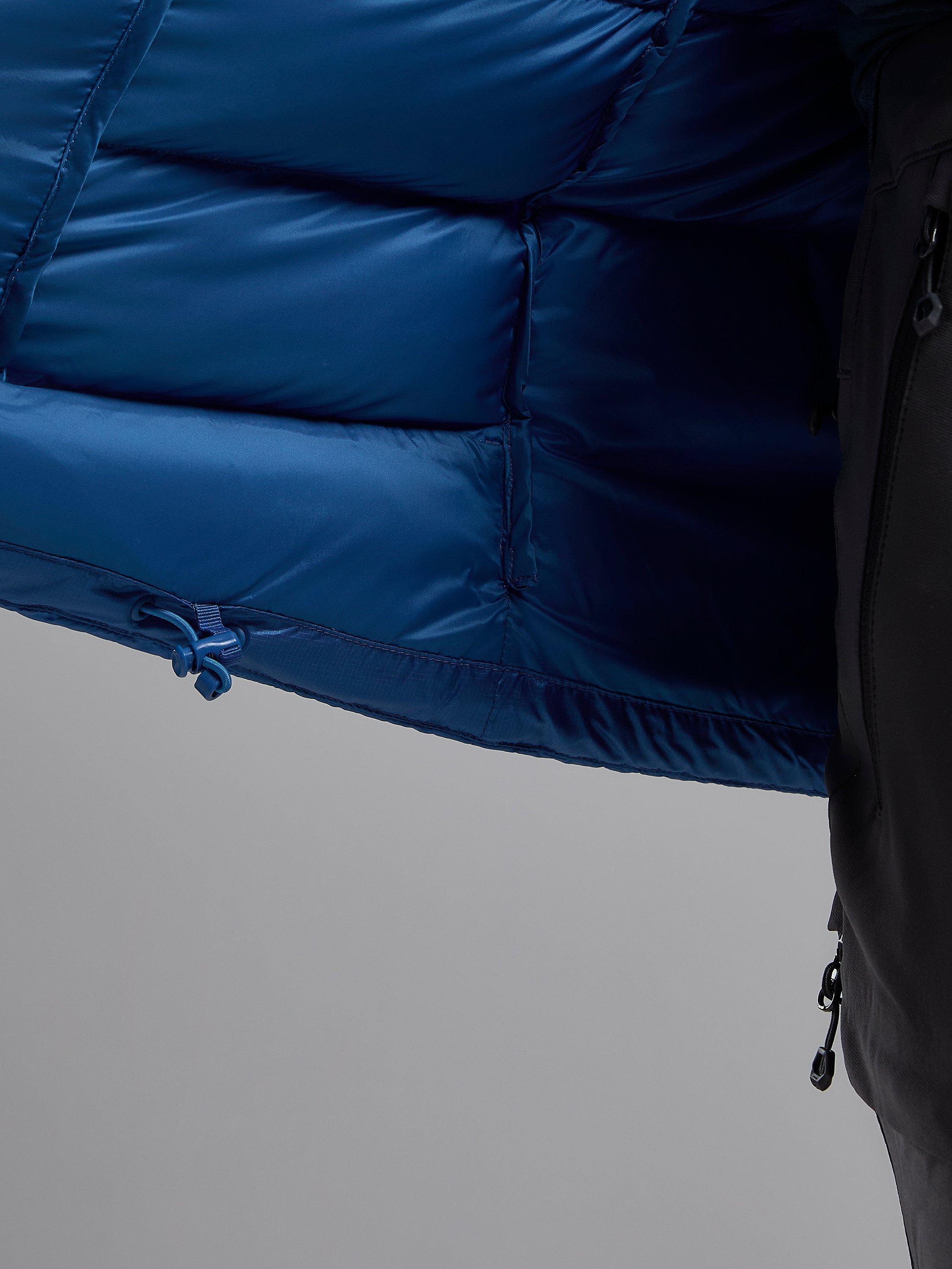 Product image 7 of 9, which shows Montane Anti-Freeze XT Men's Recycled Down Jacket, Neptune Blue, S