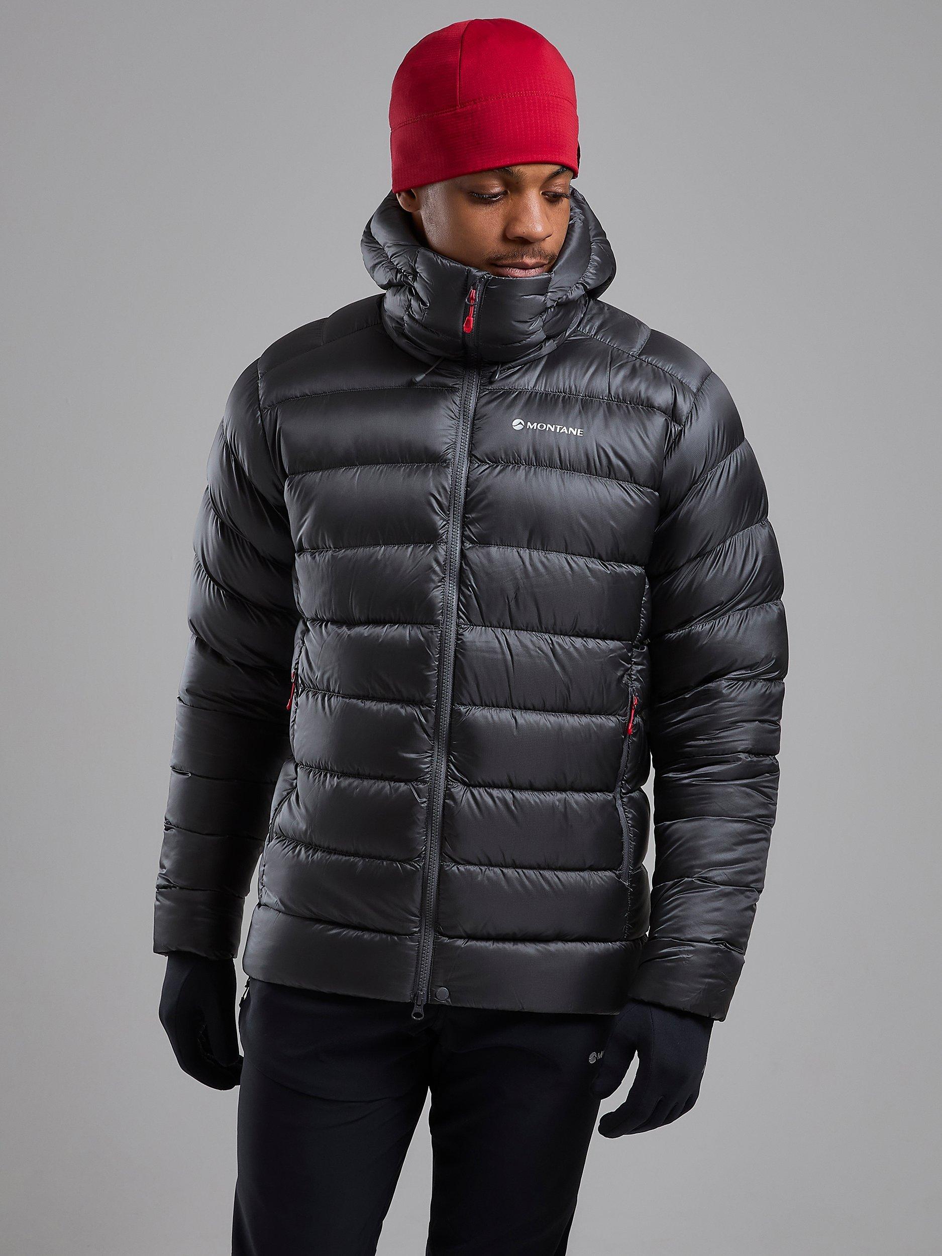 Product image 1 of 9, which shows Montane Anti-Freeze XT Men's Recycled Down Jacket, Slate, S