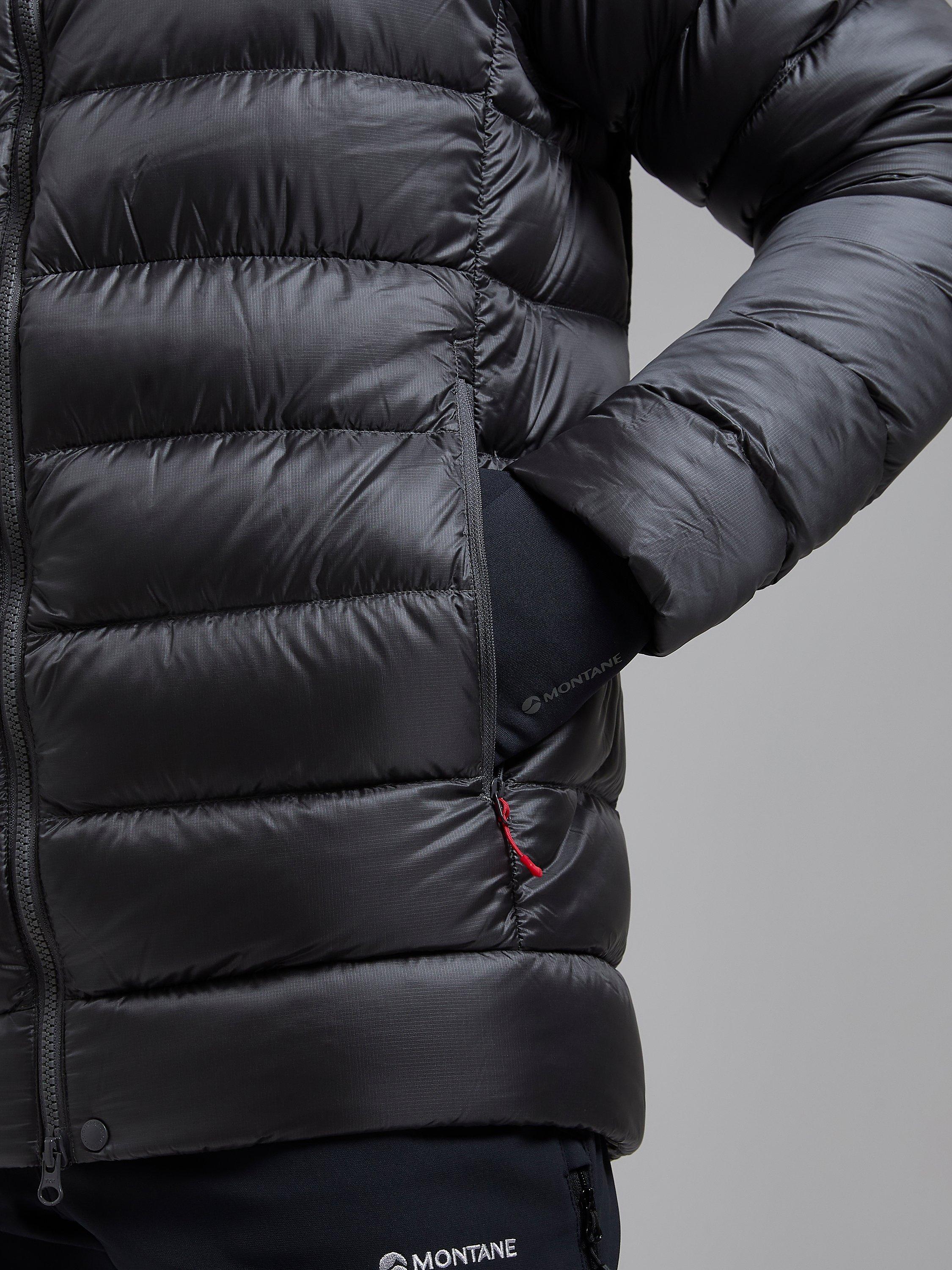 Product image 5 of 9, which shows Montane Anti-Freeze XT Men's Recycled Down Jacket, Slate, S