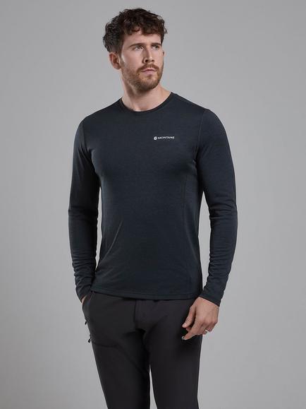 Montane Dart Long Sleeve T-Shirt, Black