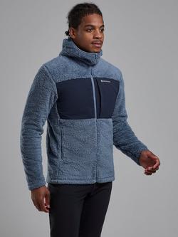 Montane Caldus XT Fleece Hooded Jacket, Stone Blue