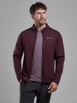 Montane Fury Fleece Jacket, Dark Garnet, Dark Garnet