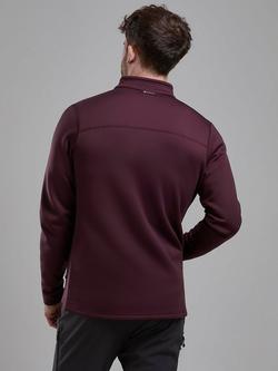 Montane Fury Fleece Jacket, Dark Garnet - view 2, Dark Garnet