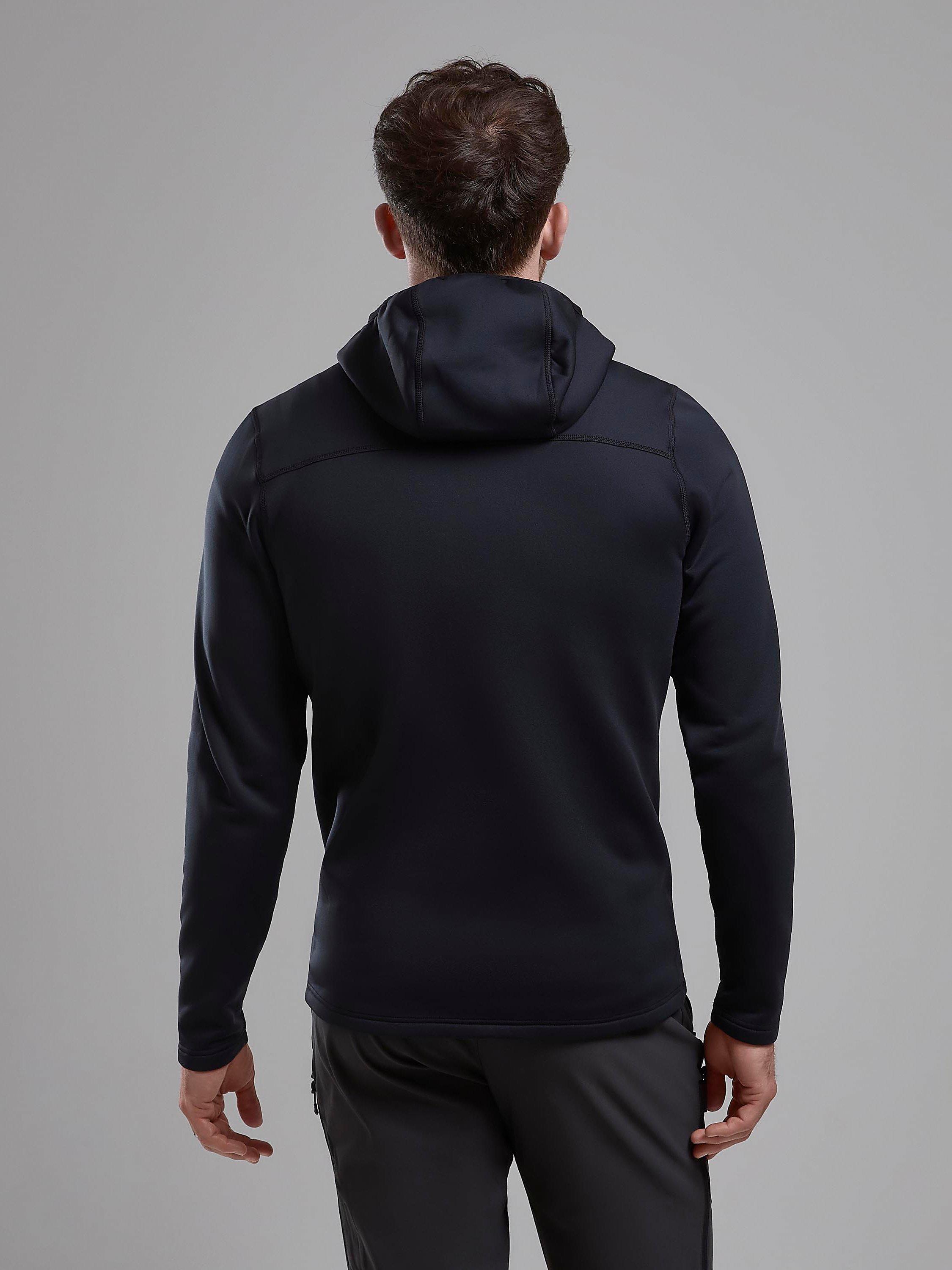 Product image 2 of 7, which shows Montane Fury XT Fleece Hoodie, Black, S