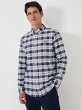 Crew Clothing Hurst Check Shirt, Cream