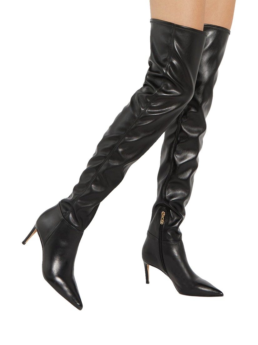 Pointed toe over the knee boots best sale