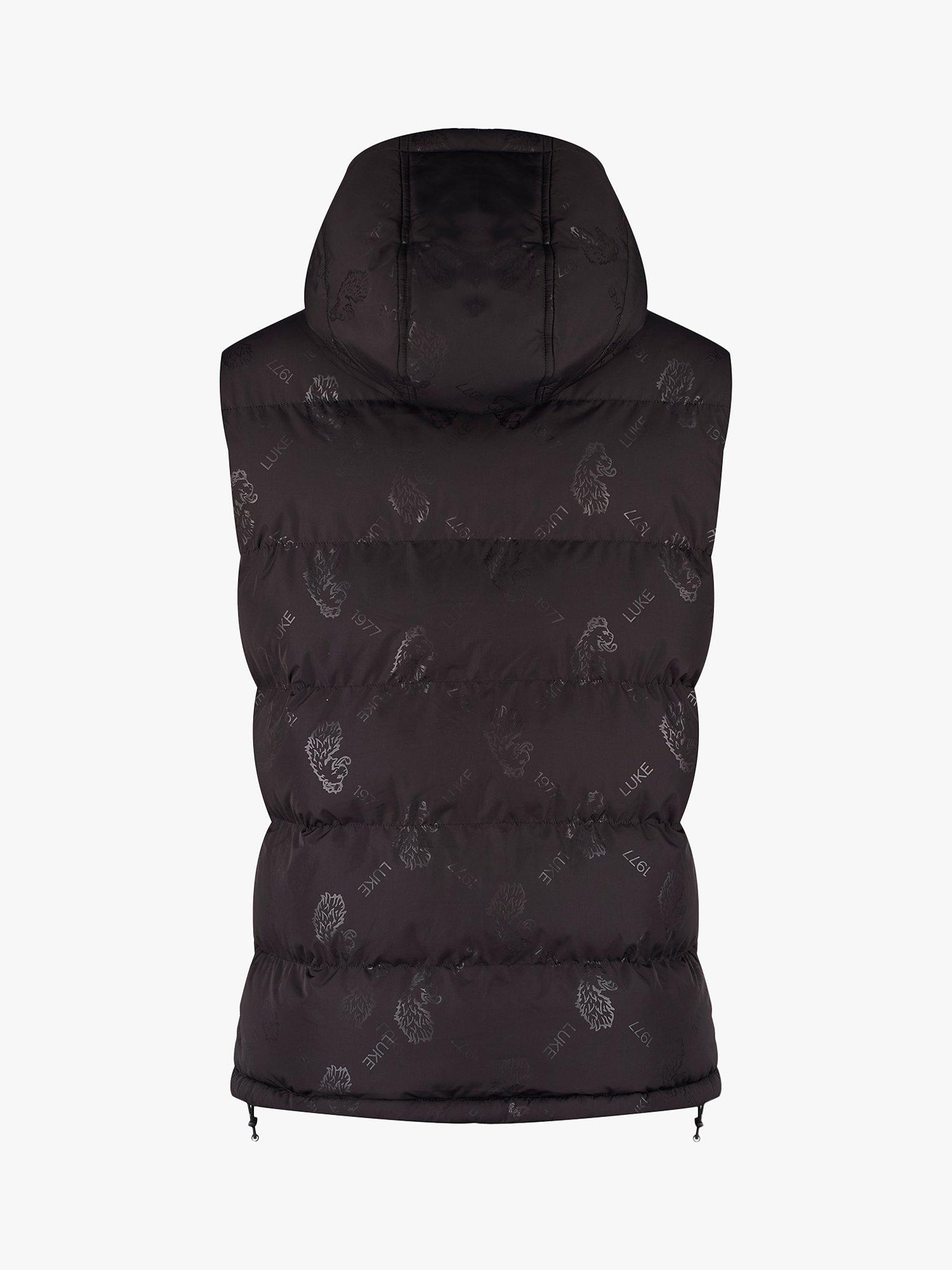 Product image 4 of 5, which shows LUKE 1977 Egrit Quilted Gilet, Black, S