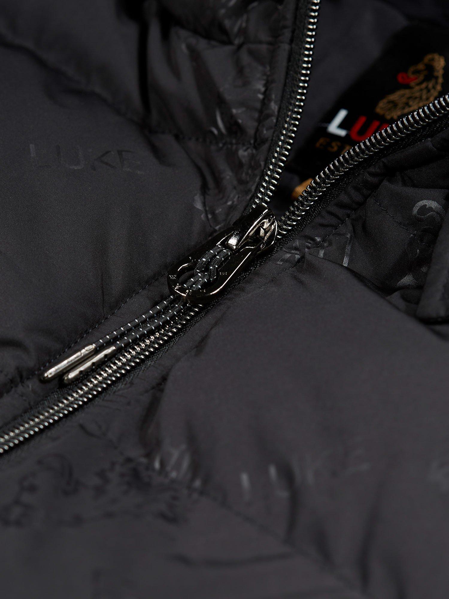 Product image 5 of 5, which shows LUKE 1977 Egrit Quilted Gilet, Black, S