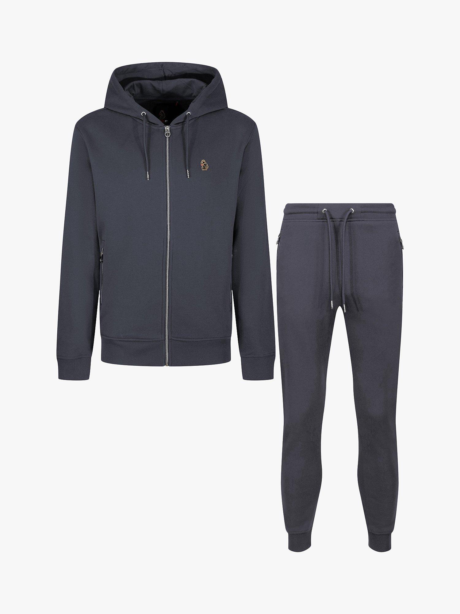 Product image 3 of 4, which shows LUKE 1977 Berlin Rome 1000 Hoodie and Joggers Set, Charcoal, XS
