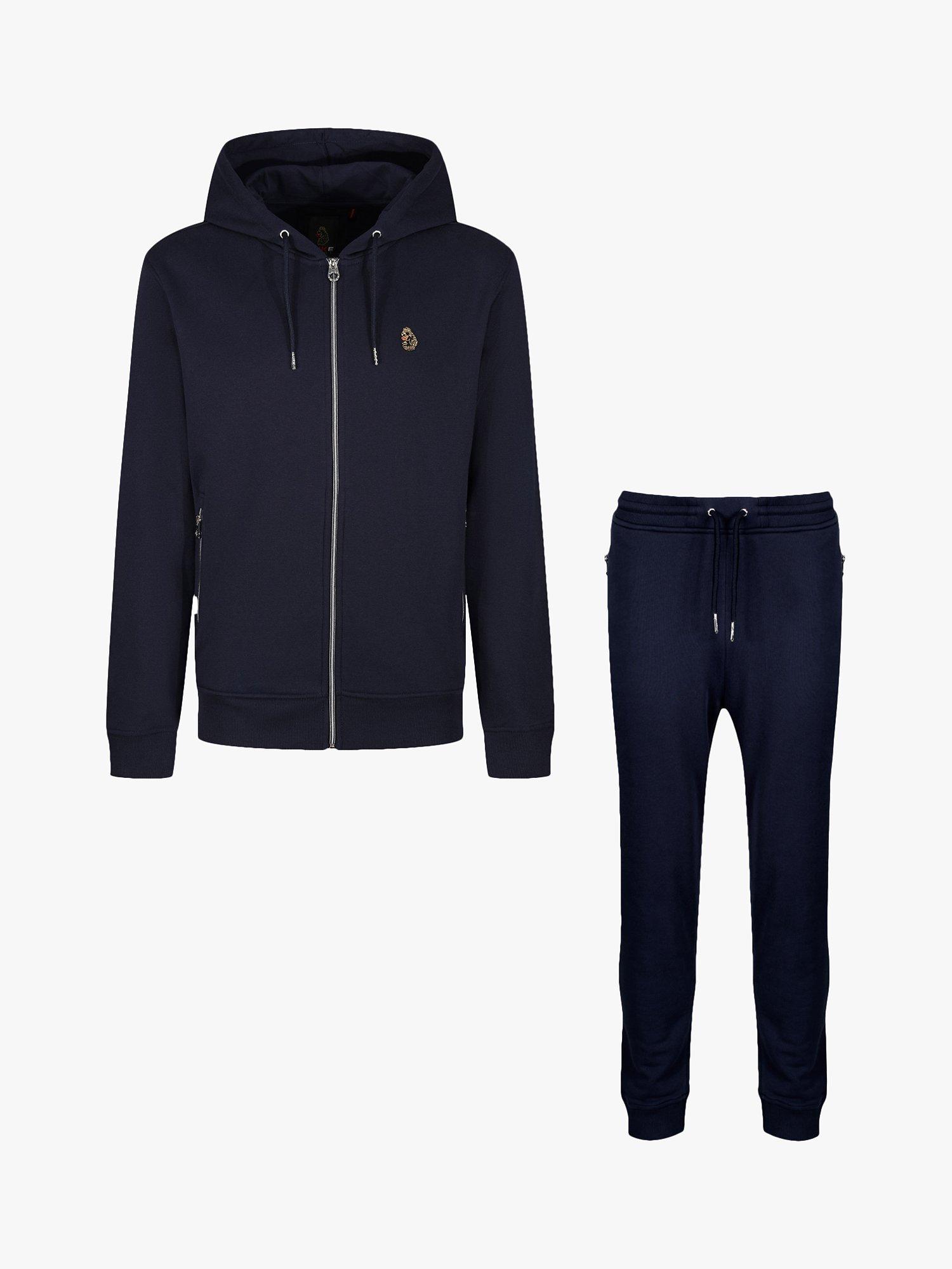 Product image 3 of 4, which shows LUKE 1977 Berlin Rome 1000 Hoodie and Joggers Set, Dark Navy, XS