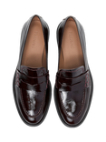 Flattered Sarah Leather Loafers, Burgundy