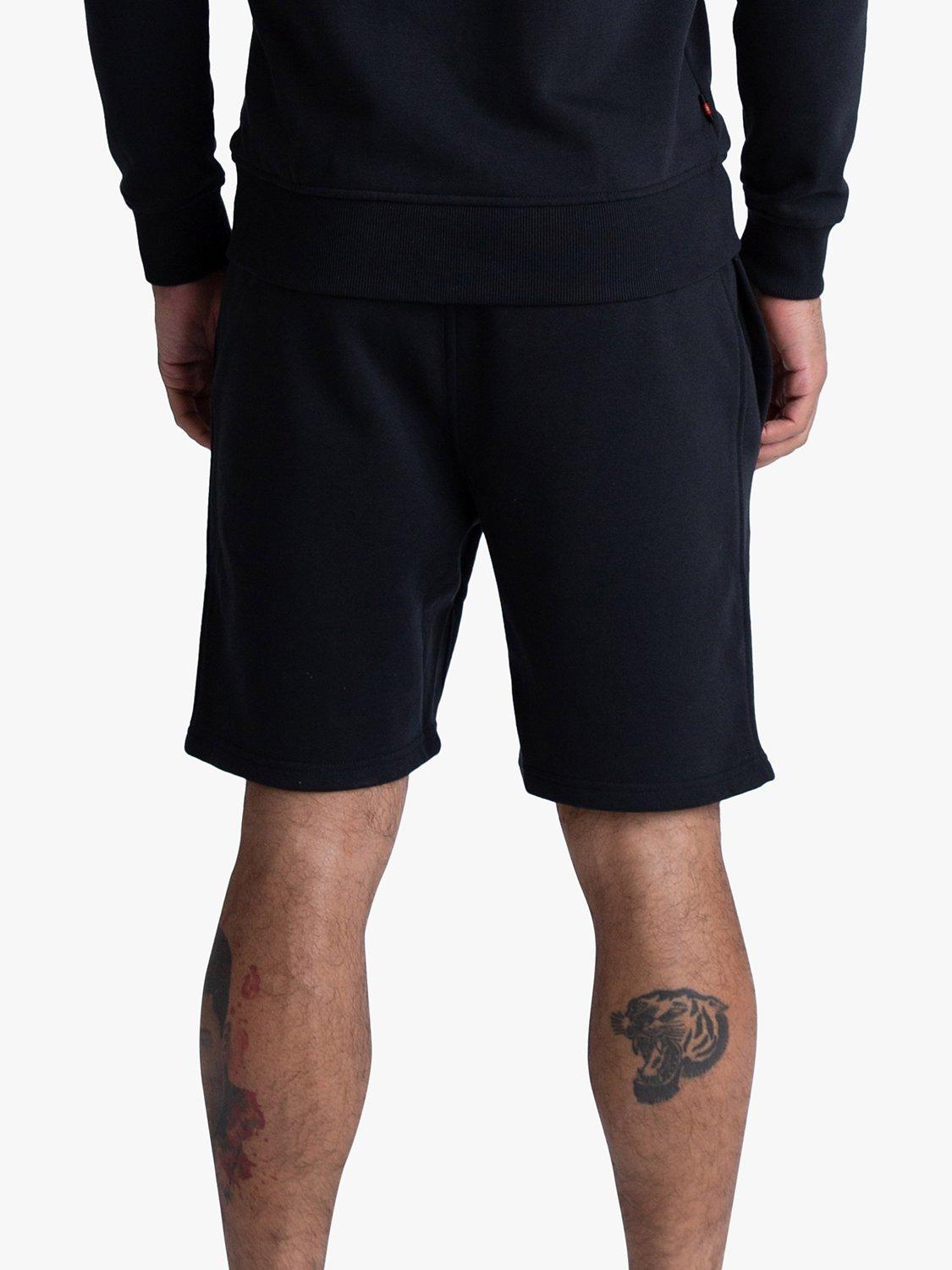 Product image 2 of 5, which shows LUKE 1977 Amsterdam Shorts, Jet Black, XS