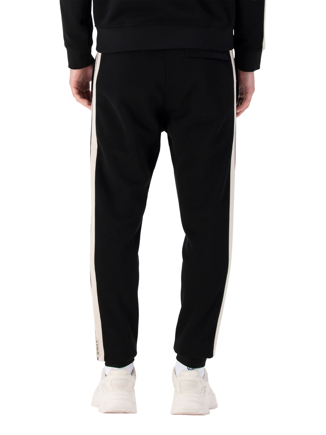 Product image 2 of 5, which shows LUKE 1977 Cornnell Vintage Tricot Joggers, Black, XS