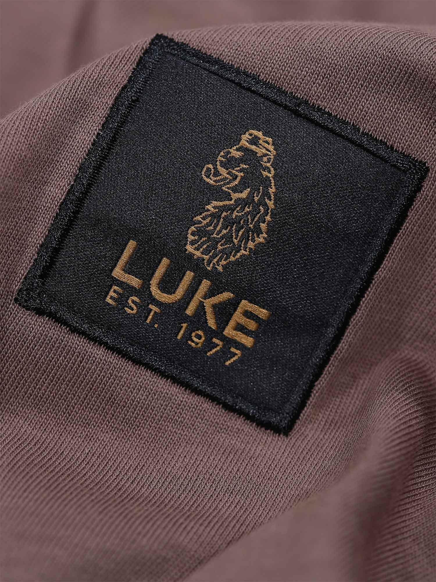 Product image 5 of 5, which shows LUKE 1977 Brunei Logo T-Shirt, Mushroom, XS