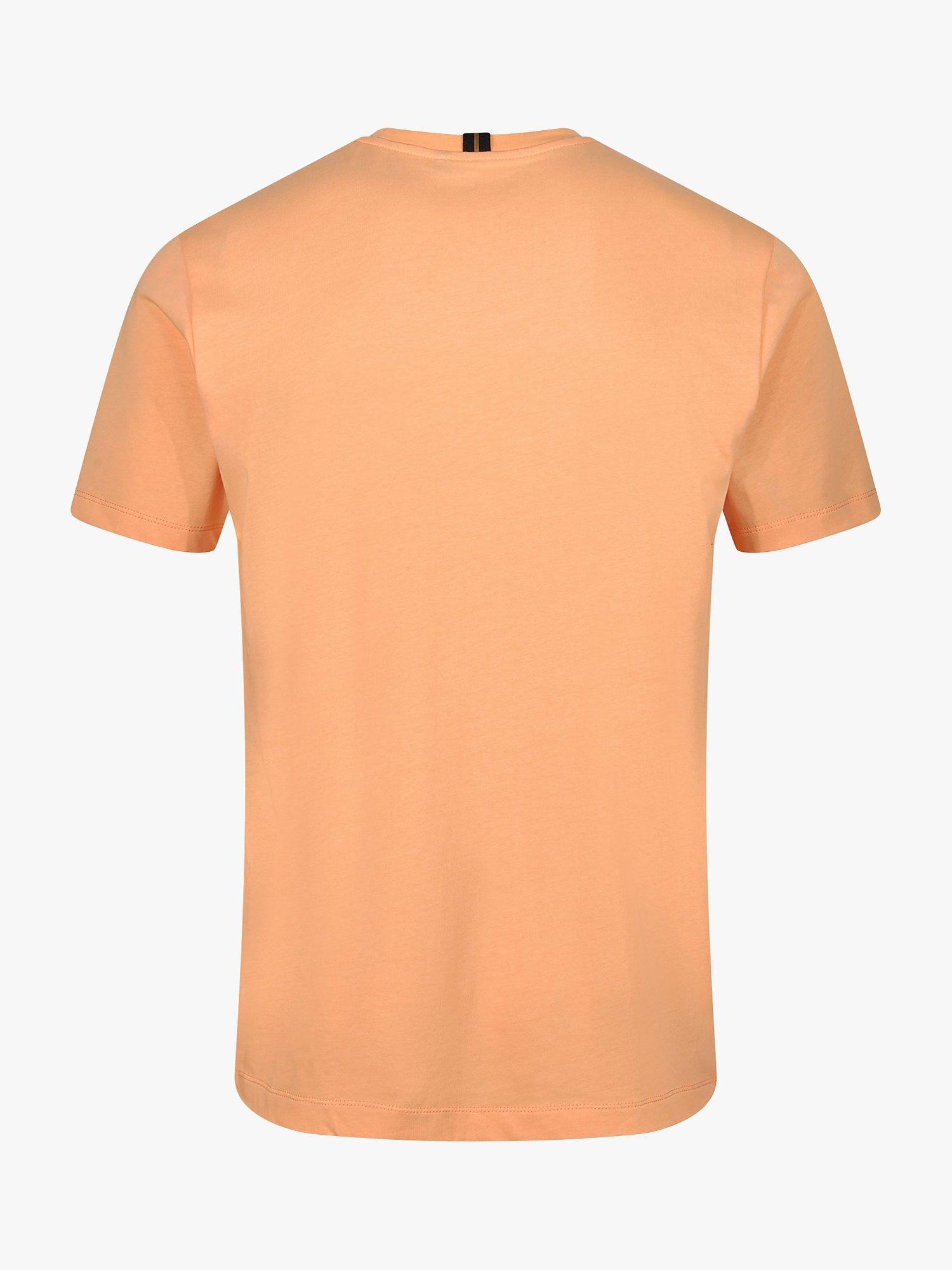 Product image 4 of 5, which shows LUKE 1977 Brunei Logo T-Shirt, Nectarine, XS