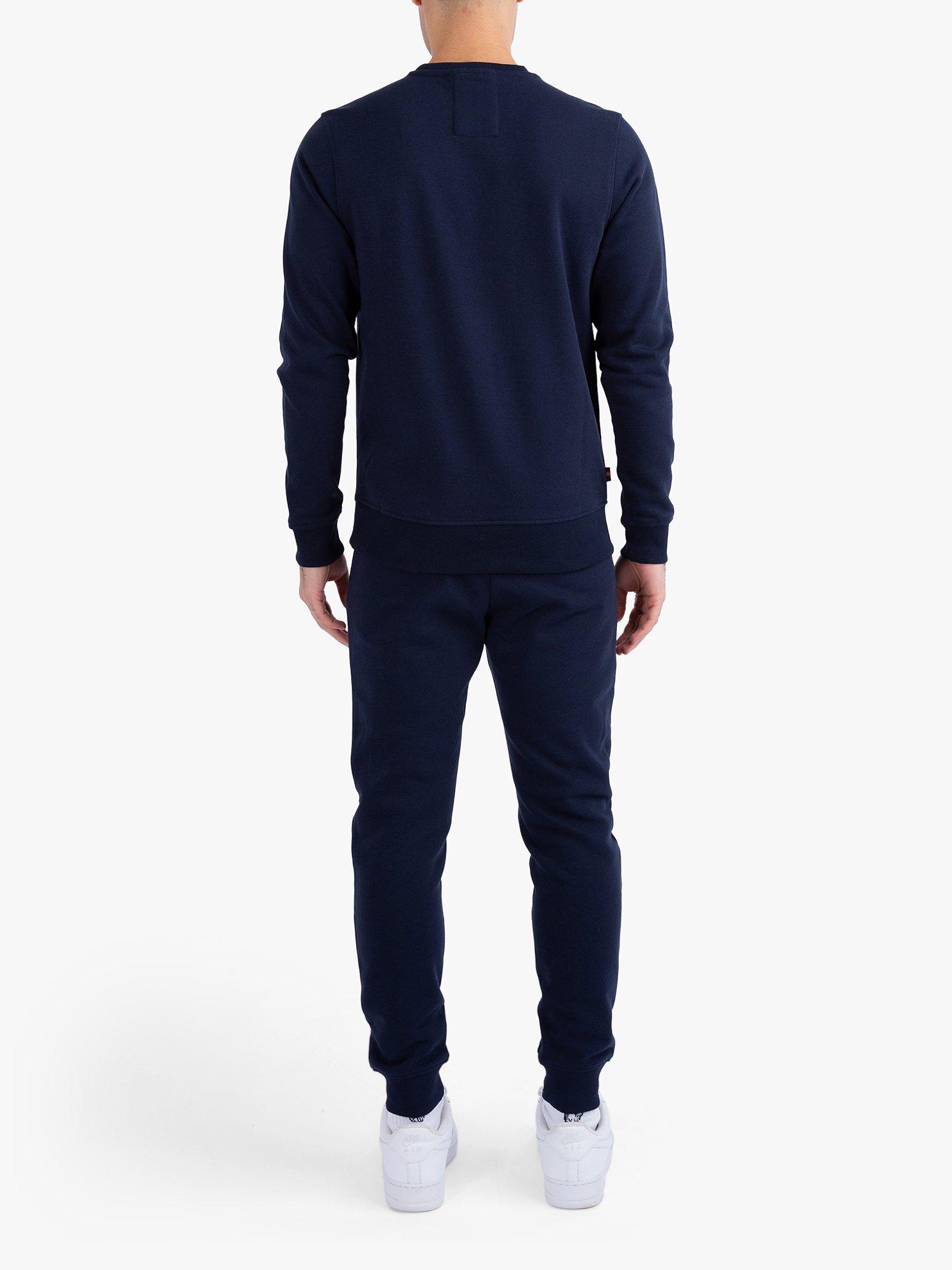 Product image 2 of 5, which shows LUKE 1977 London Rome 1000 Sweatshirt and Joggers Set, Dark Navy, XS
