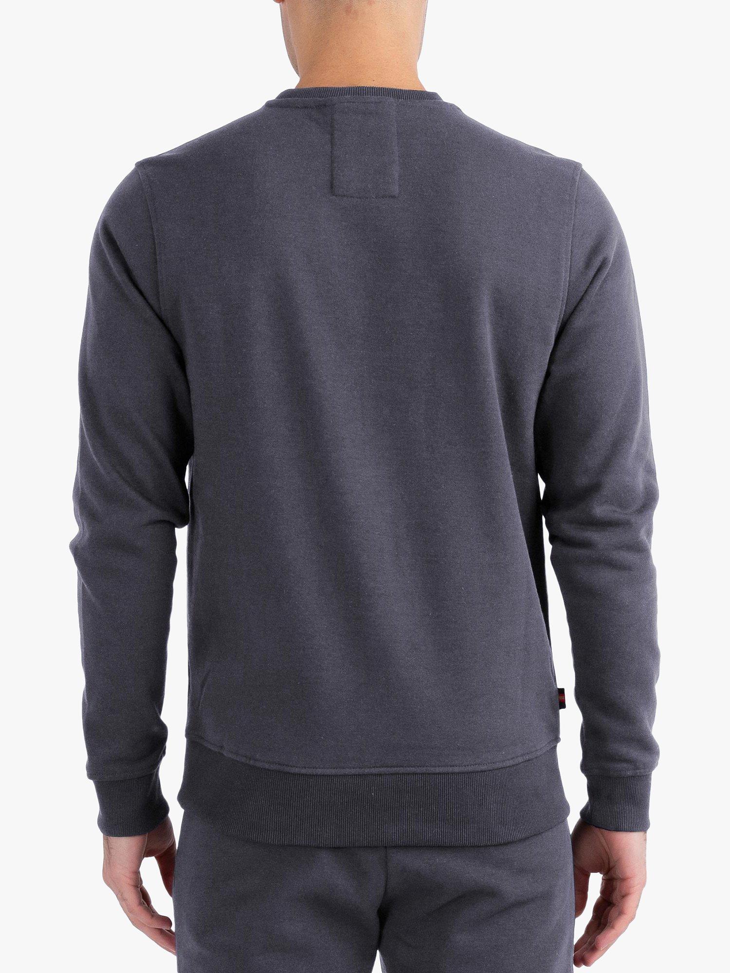 Product image 2 of 4, which shows LUKE 1977 London 1000 Sweatshirt, Charcoal, XS