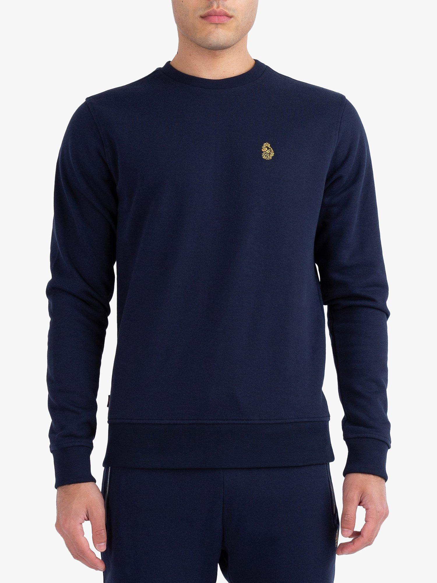 Product image 1 of 5, which shows LUKE 1977 London 1000 Sweatshirt, Dark Navy, S