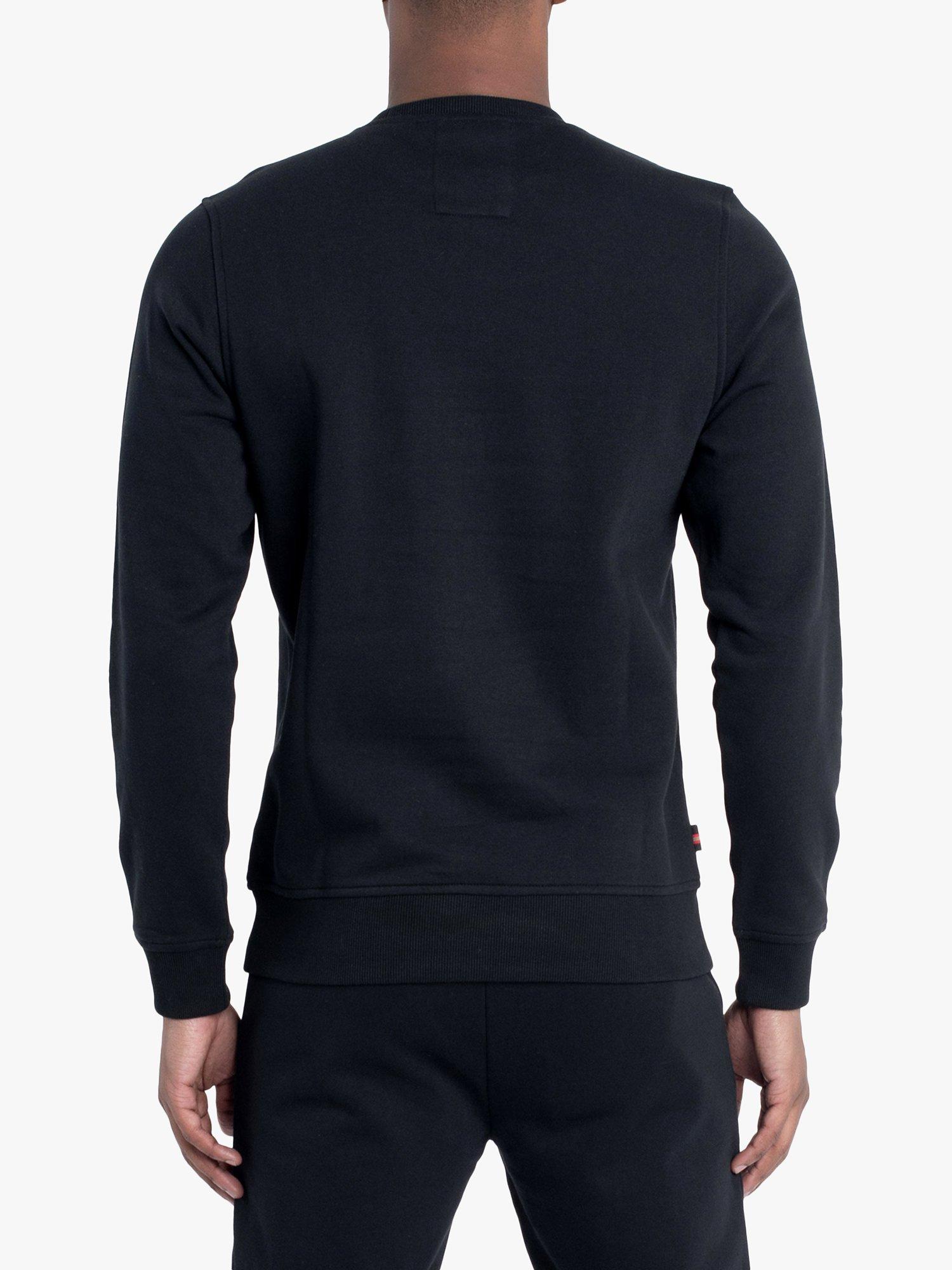 Product image 2 of 4, which shows LUKE 1977 London 1000 Sweatshirt, Jet Black, XS