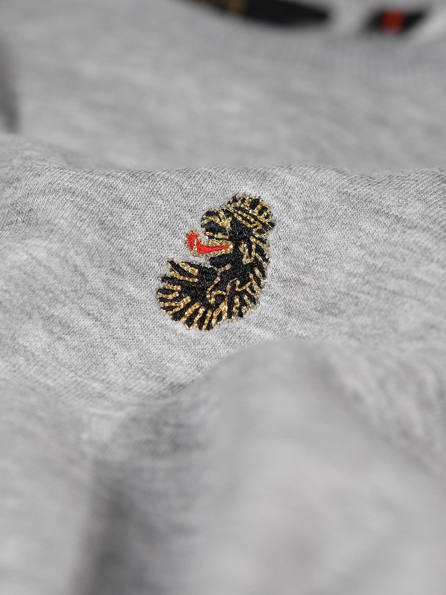 Product image 5 of 5, which shows LUKE 1977 London 1000 Sweatshirt, Mid Marl Grey, XS