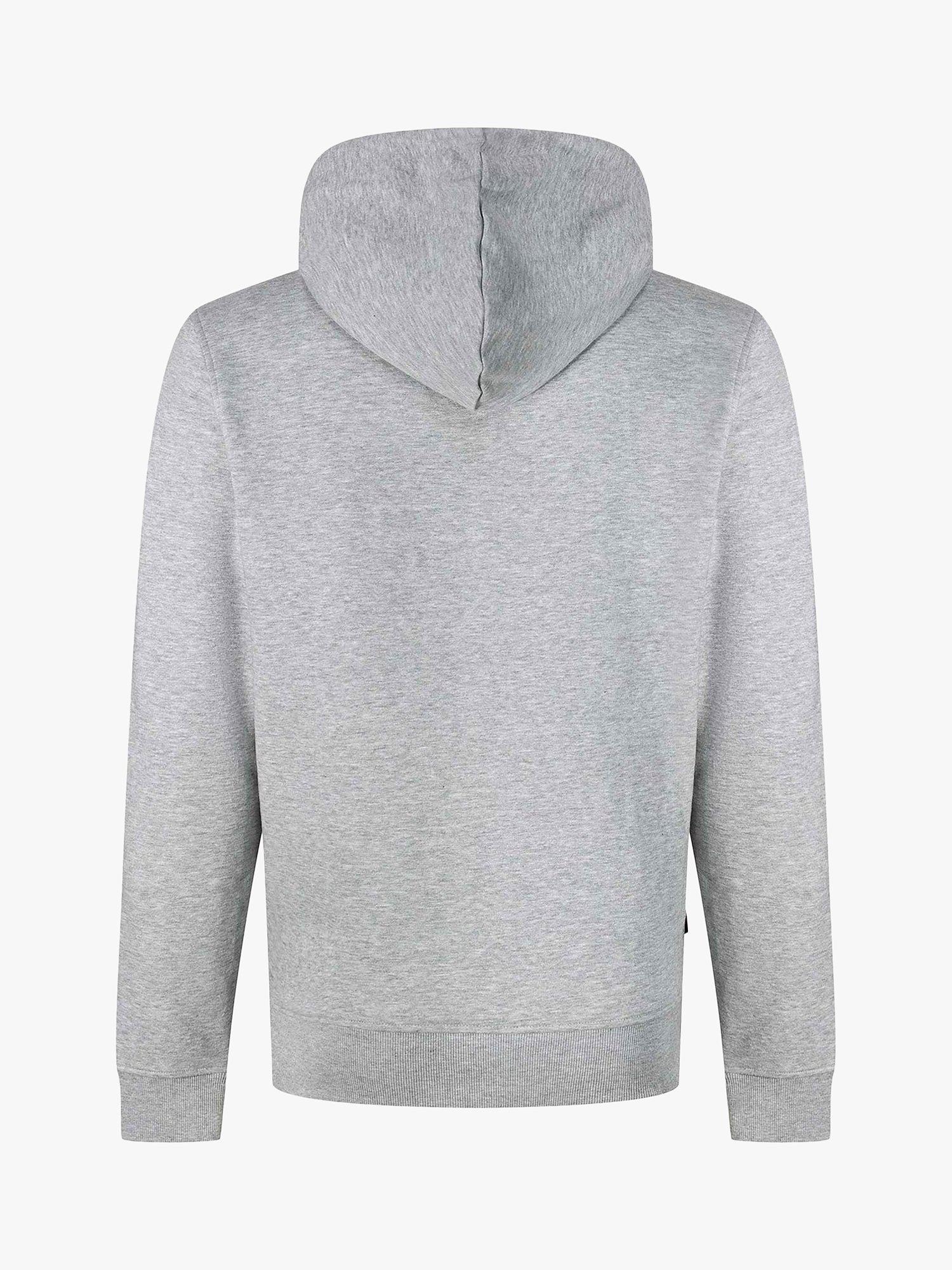 Product image 4 of 4, which shows LUKE 1977 Los Angeles 1000 Hoodie, Mid Marl Grey, XS