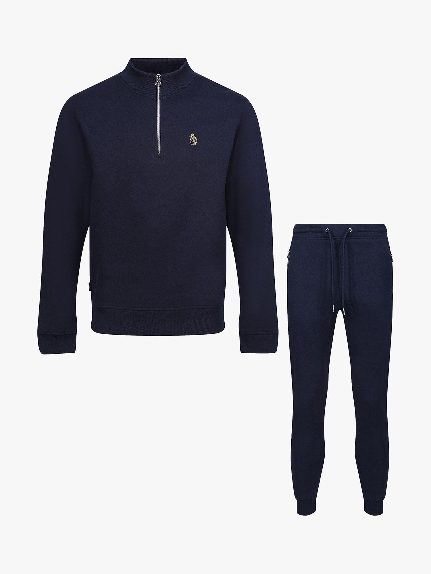 Product image 3 of 4, which shows LUKE 1977 Sydney Rome 1000 Sweatshirt and Joggers Set, Dark Navy, XS