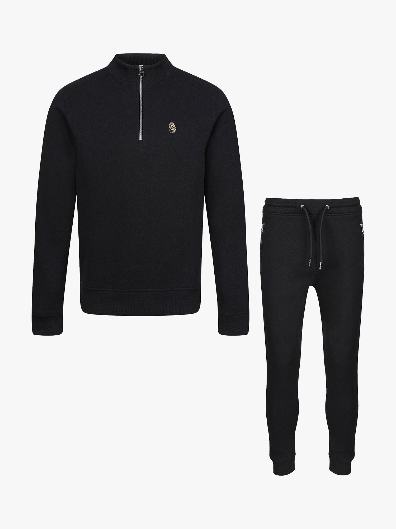 Product image 3 of 4, which shows LUKE 1977 Sydney Rome 1000 Sweatshirt and Joggers Set, Jet Black, S