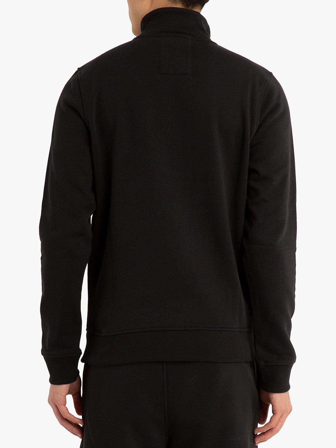 Product image 2 of 5, which shows LUKE 1977 Sydney 1000 Funnel Neck Sweatshirt, Jet Black, XS
