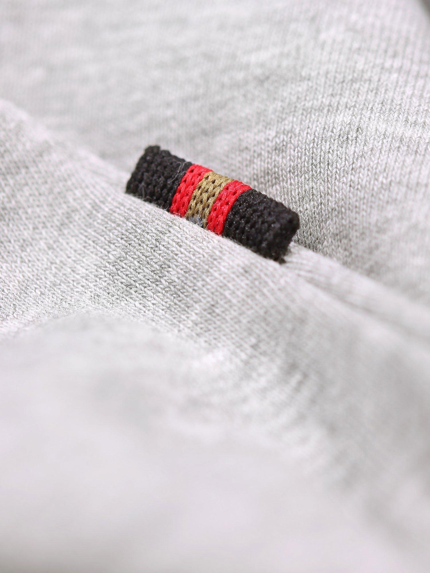 Product image 5 of 5, which shows LUKE 1977 Sydney 1000 Funnel Neck Sweatshirt, Mid Marle Grey, XS