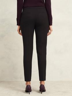 Hobbs Mia Slim Fit Trousers, Black - view 2, Black