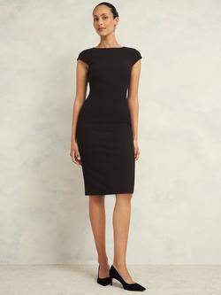 Hobbs Mia Pencil Dress, Black, Black