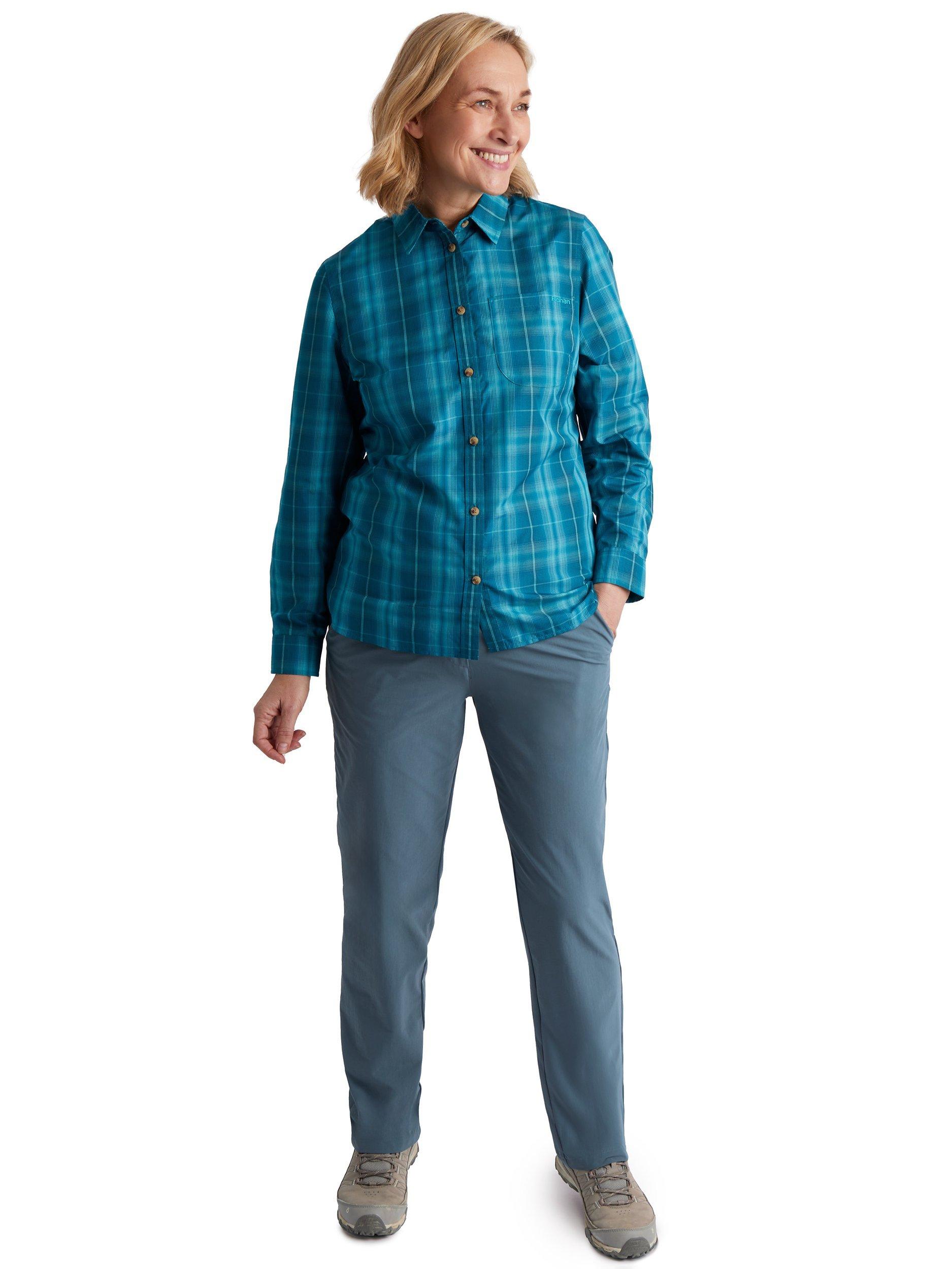 Product image 4 of 5, which shows Rohan Women's Roamers Hiking Trousers, Slate Grey, 8S