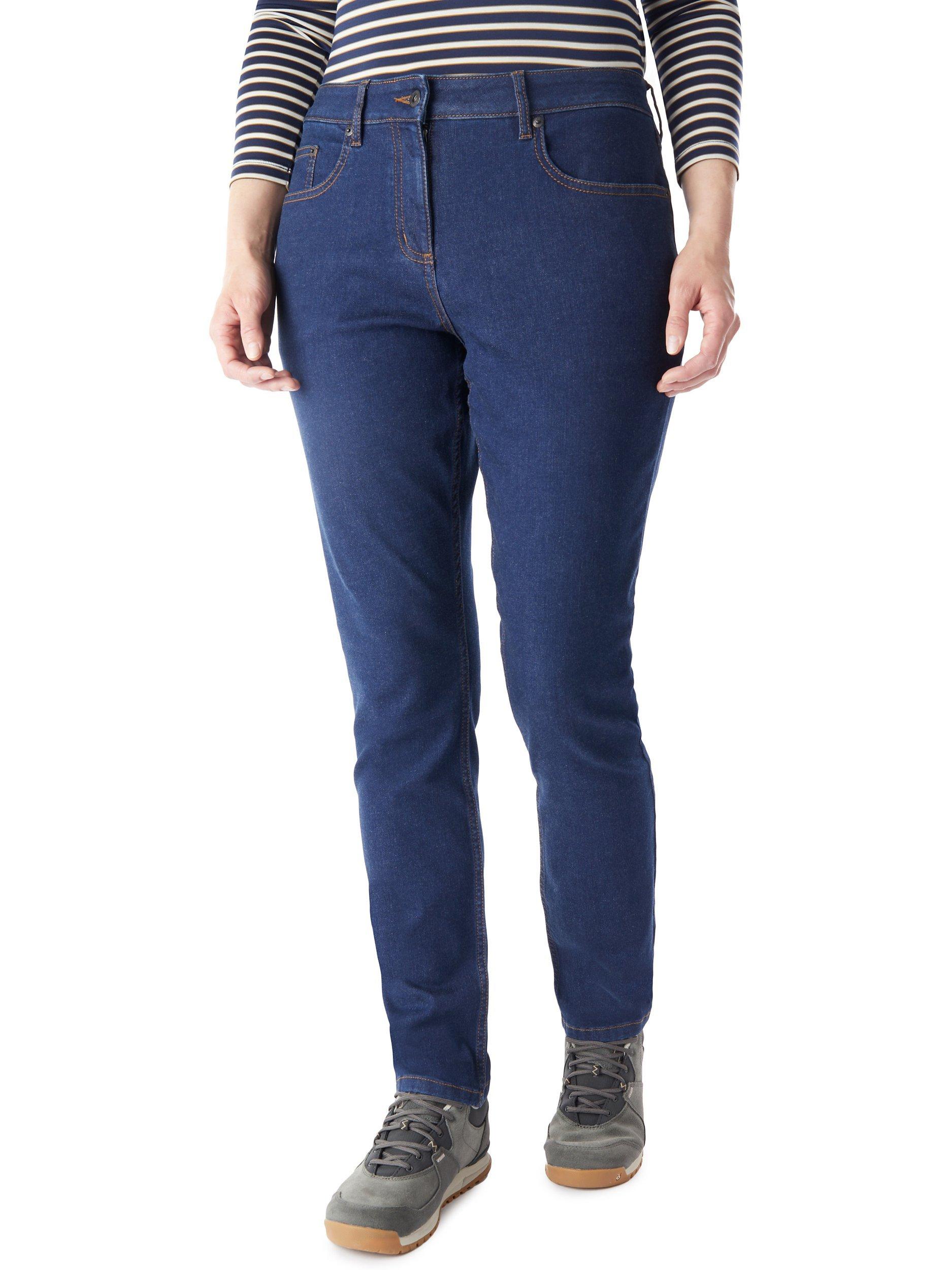 Taper fit stretch jeans online