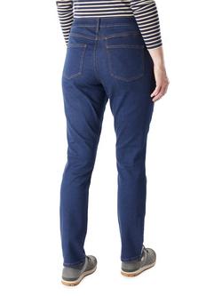 Rohan Flex Tapered Fit Stretch Jeans - view 2, Dark Denim