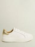 Hobbs Dannie Leather Trainers, White