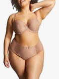 Sculptresse Esme Animal Wired Balcony Bra, Mocha Anim